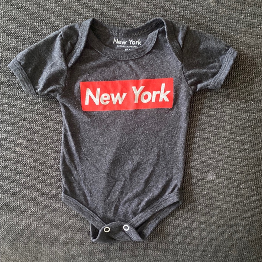 Kids One Piece - Black and Red